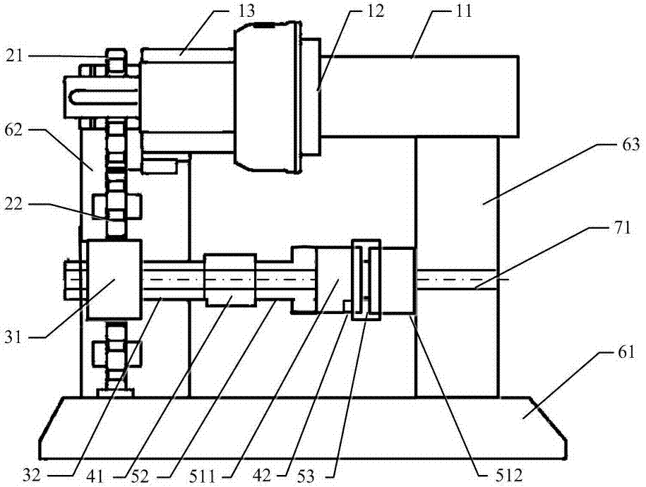 In situ pressure loading device for neutron small-angle scattering