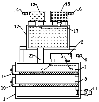 Emulsified waste liquid processing device capable of recovering resources
