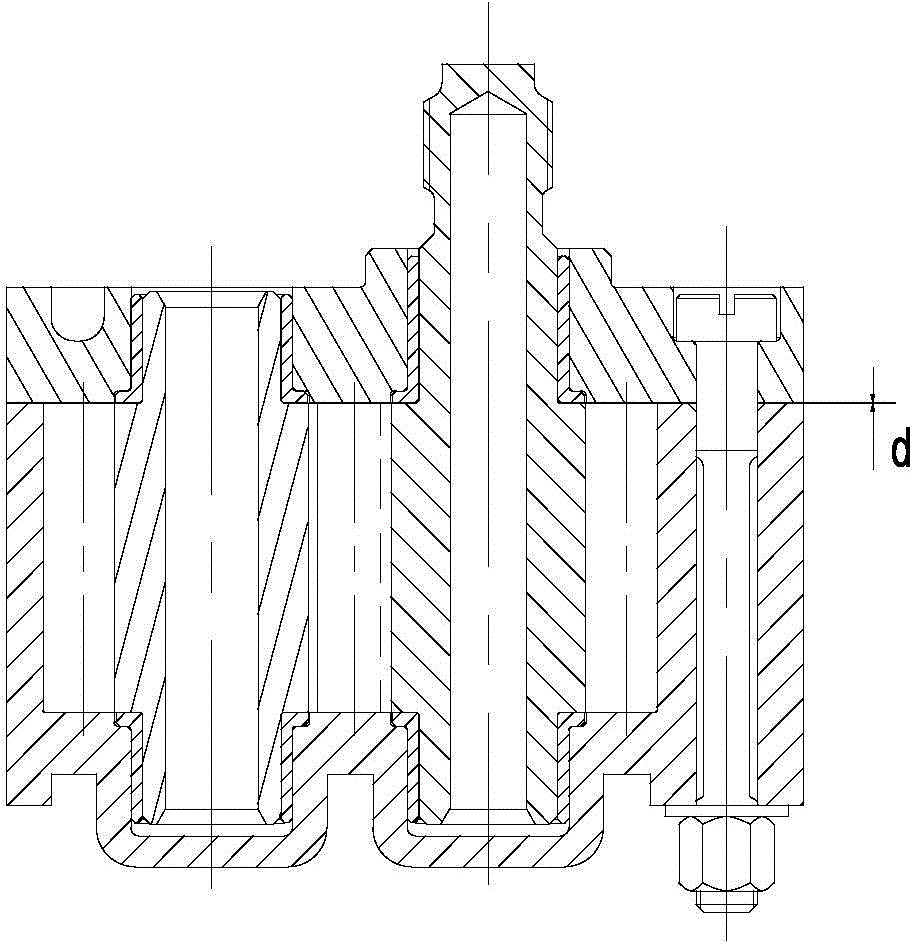 Lubricating oil pump for optimizing axial clearance