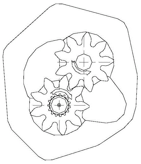 Lubricating oil pump for optimizing axial clearance