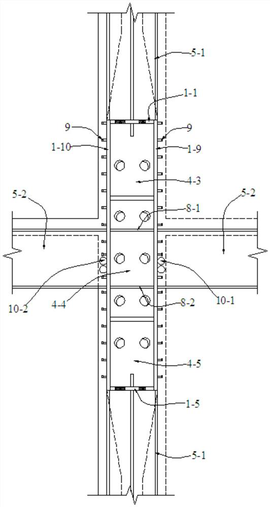 Drum-shaped combined steel box joint, arch frame joint structure and construction method thereof