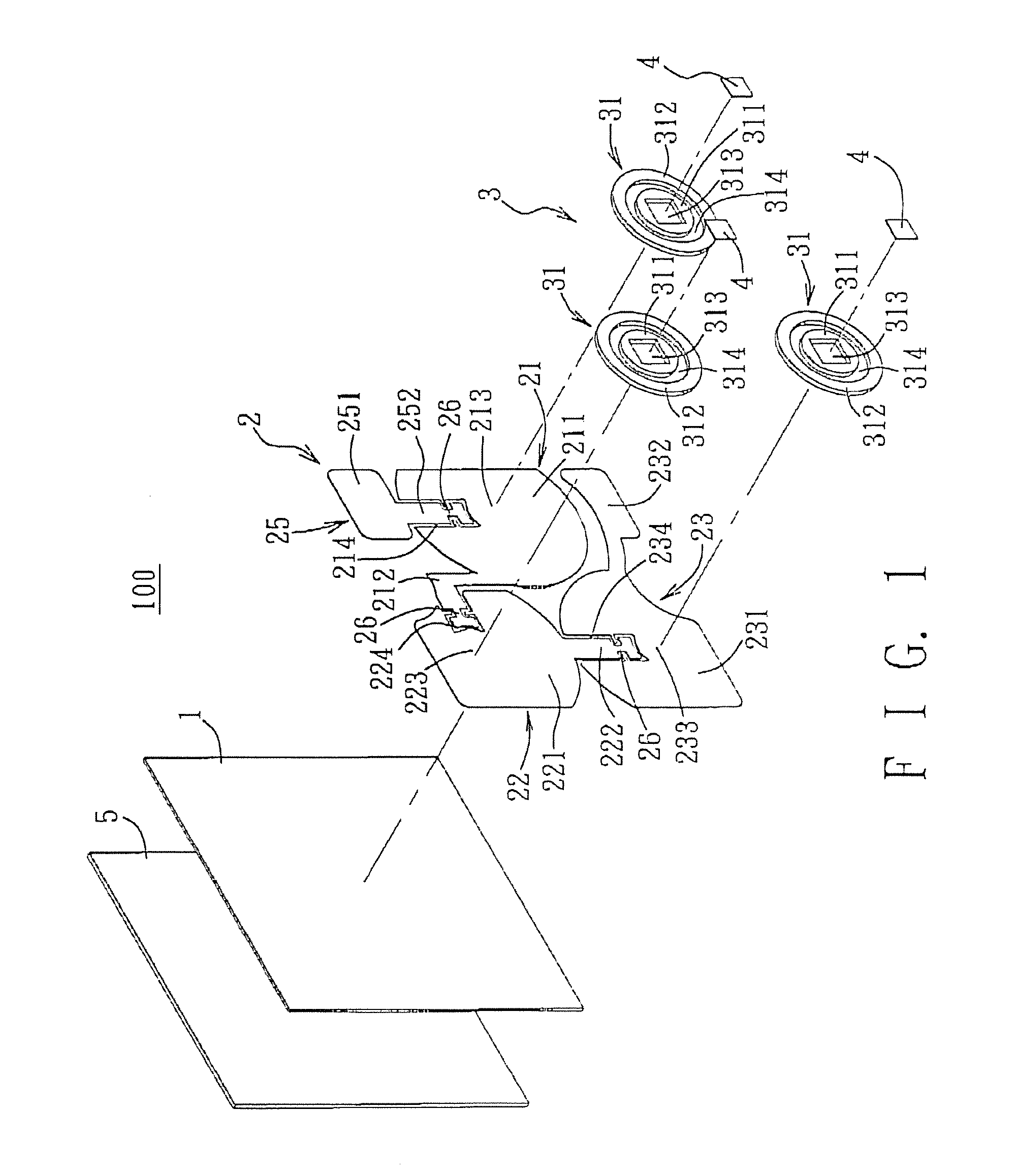 LED module and LED lamp having the LED module