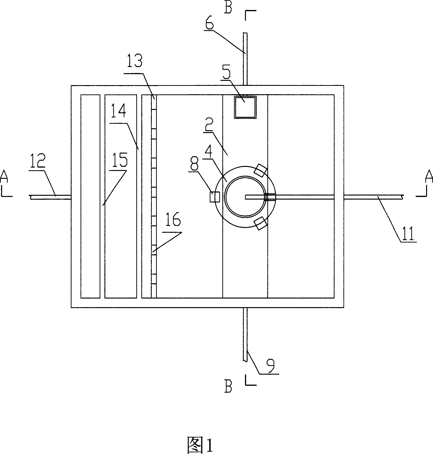Air-floating pretreatment method and device for high-concentration organic sewage