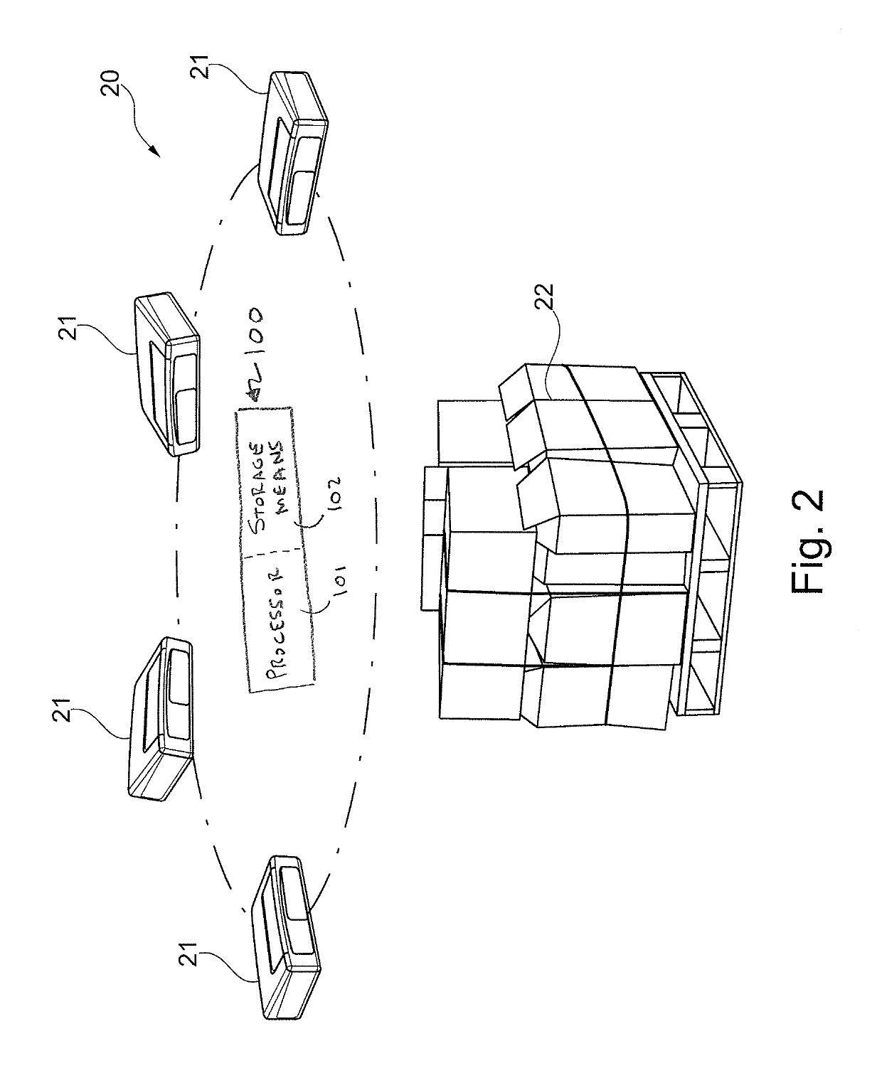 Method of imaging an object for tracking and documentation in transportation and storage