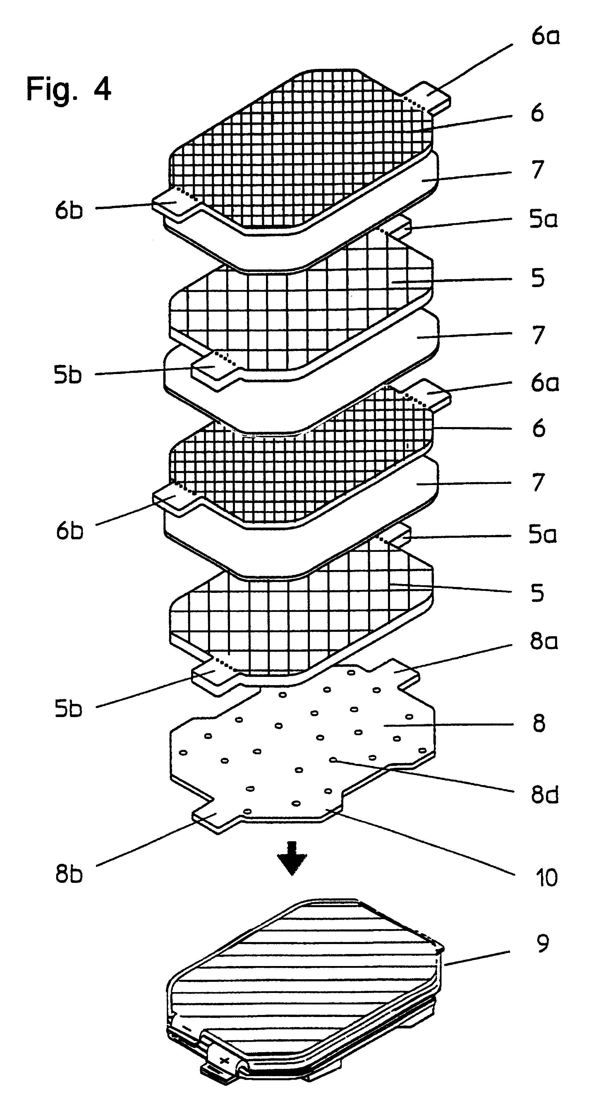 Electrical rechargeable battery in the form of a button cell
