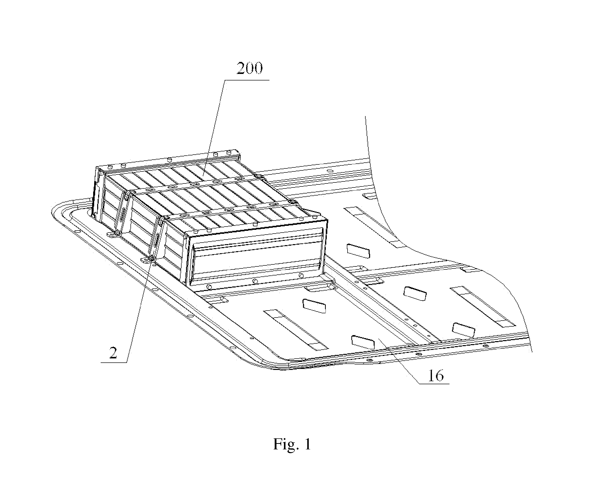 Power supply unit for electric vehicle