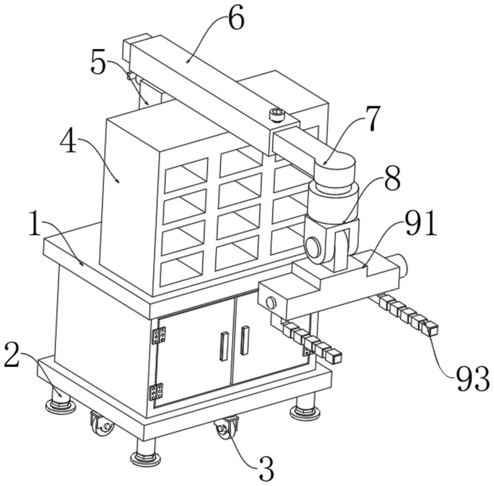 Rapid hemostasis device for gynaecology and obstetrics doctor