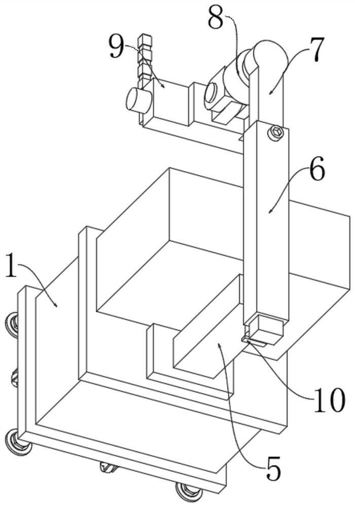 Rapid hemostasis device for gynaecology and obstetrics doctor