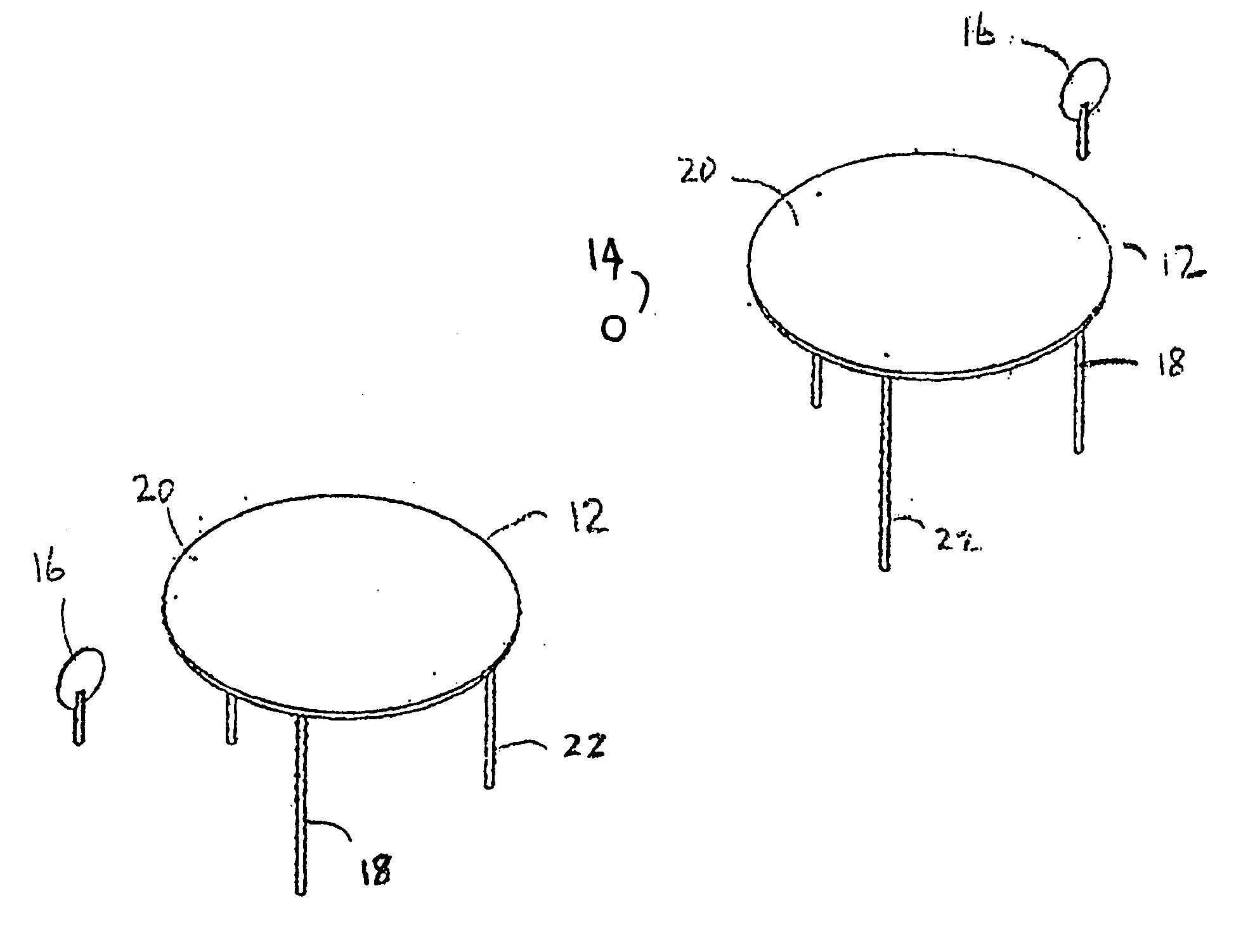 Method and system for playing a table game