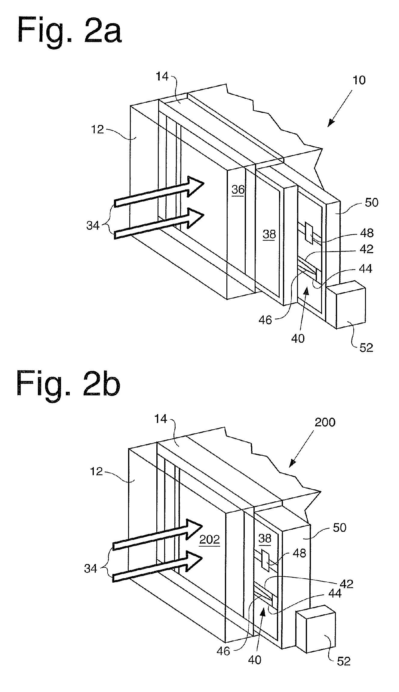 Inline air handler system and associated method of use