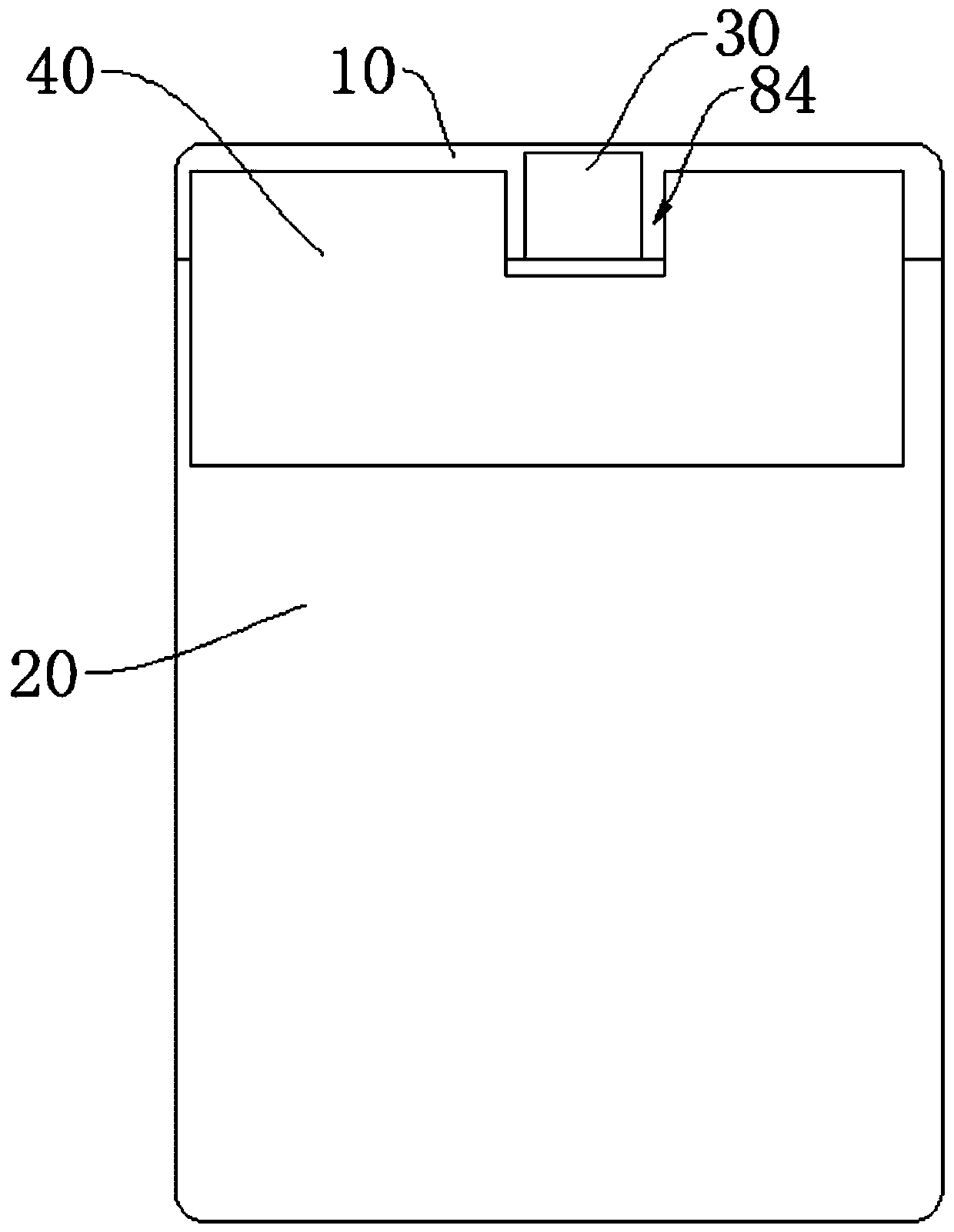 Display components and mobile terminals