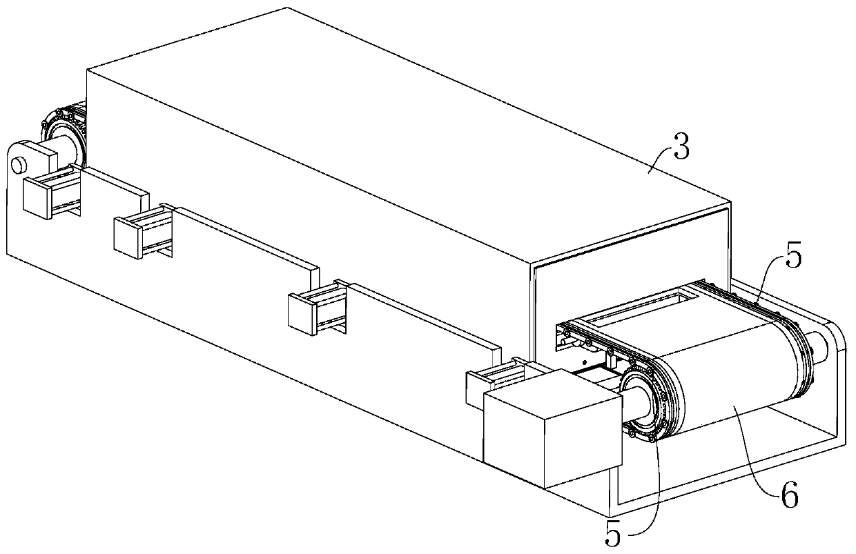 A continuous integrated sintering furnace