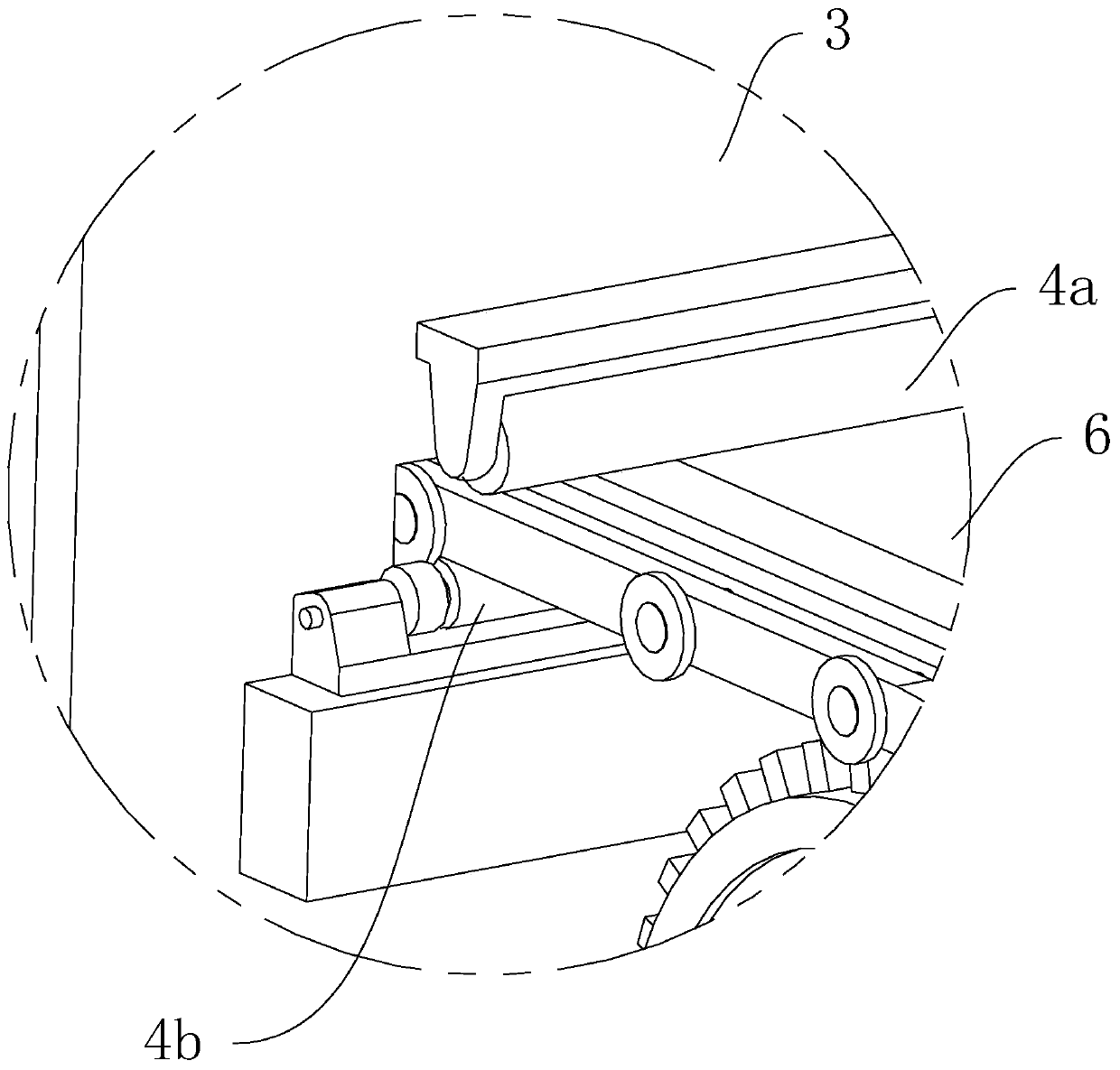 A continuous integrated sintering furnace