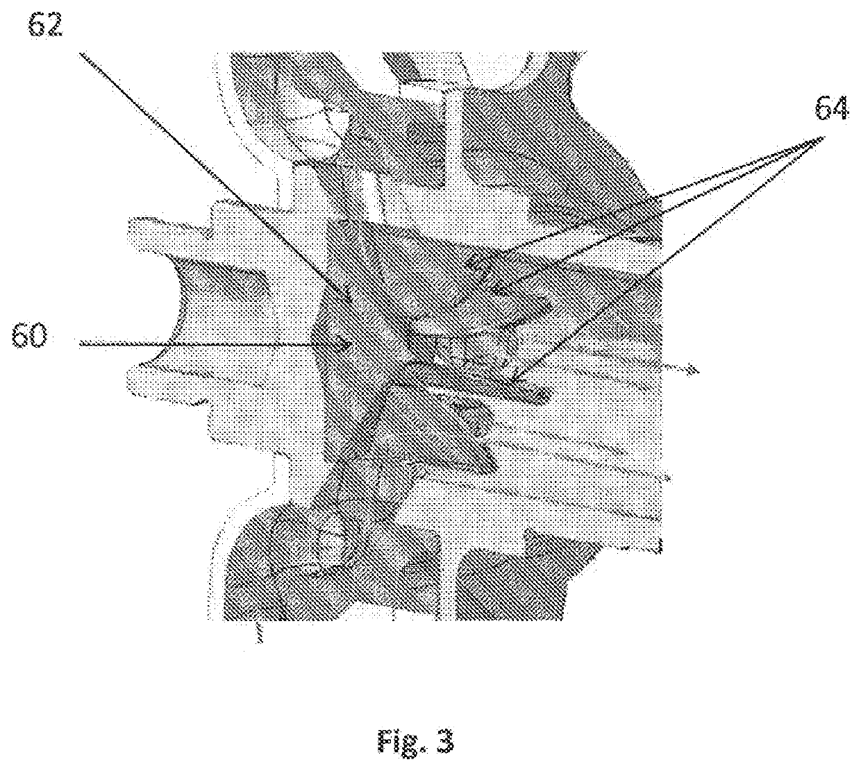 Centrifugal deaerator for a turbomachine