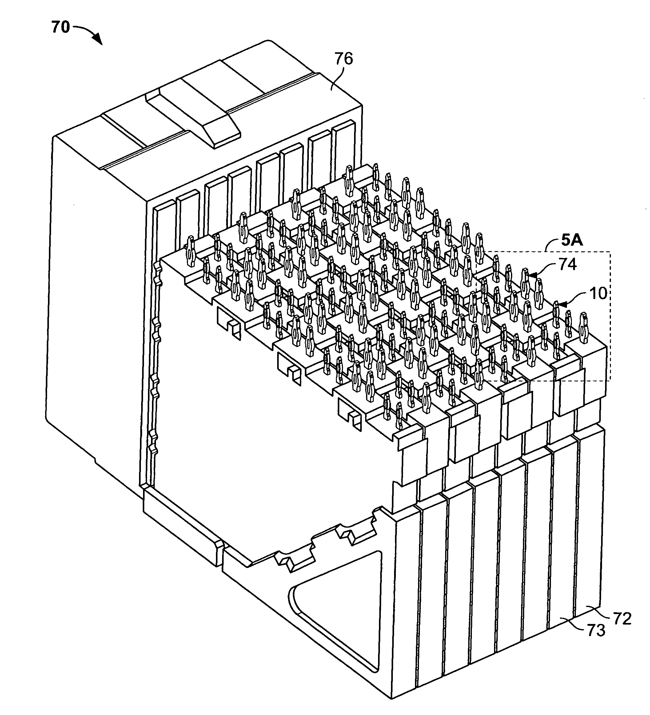 Electrical connector having improved terminal configuration