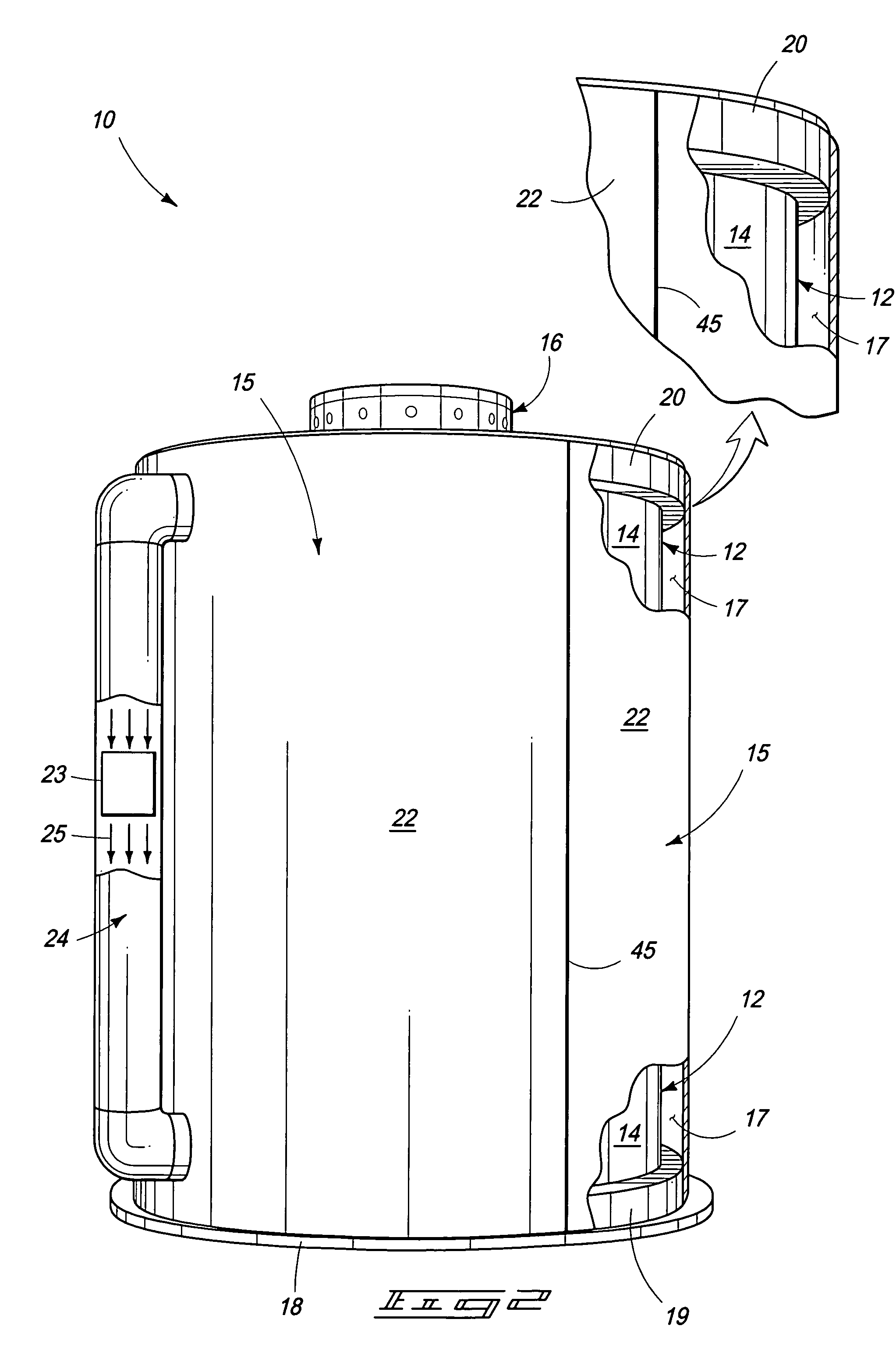 Systems, devices and methods for regulating temperatures of tanks, containers and contents therein