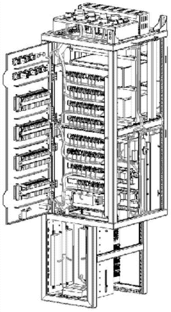 Electrical cabinet of cab