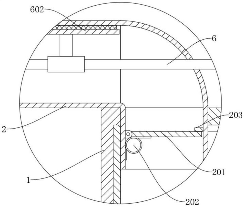 Air purification device for pneumology department