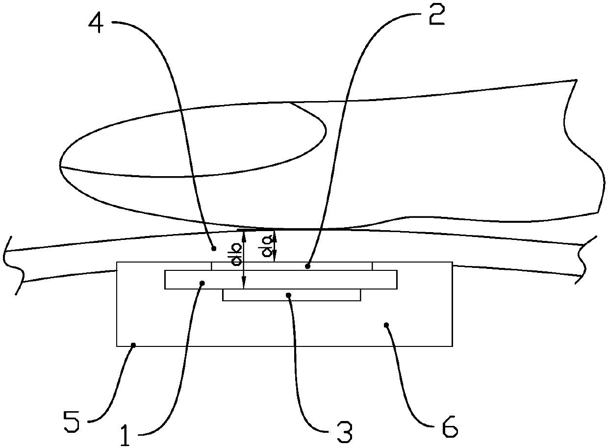 Capacitive sensor without capacitor element