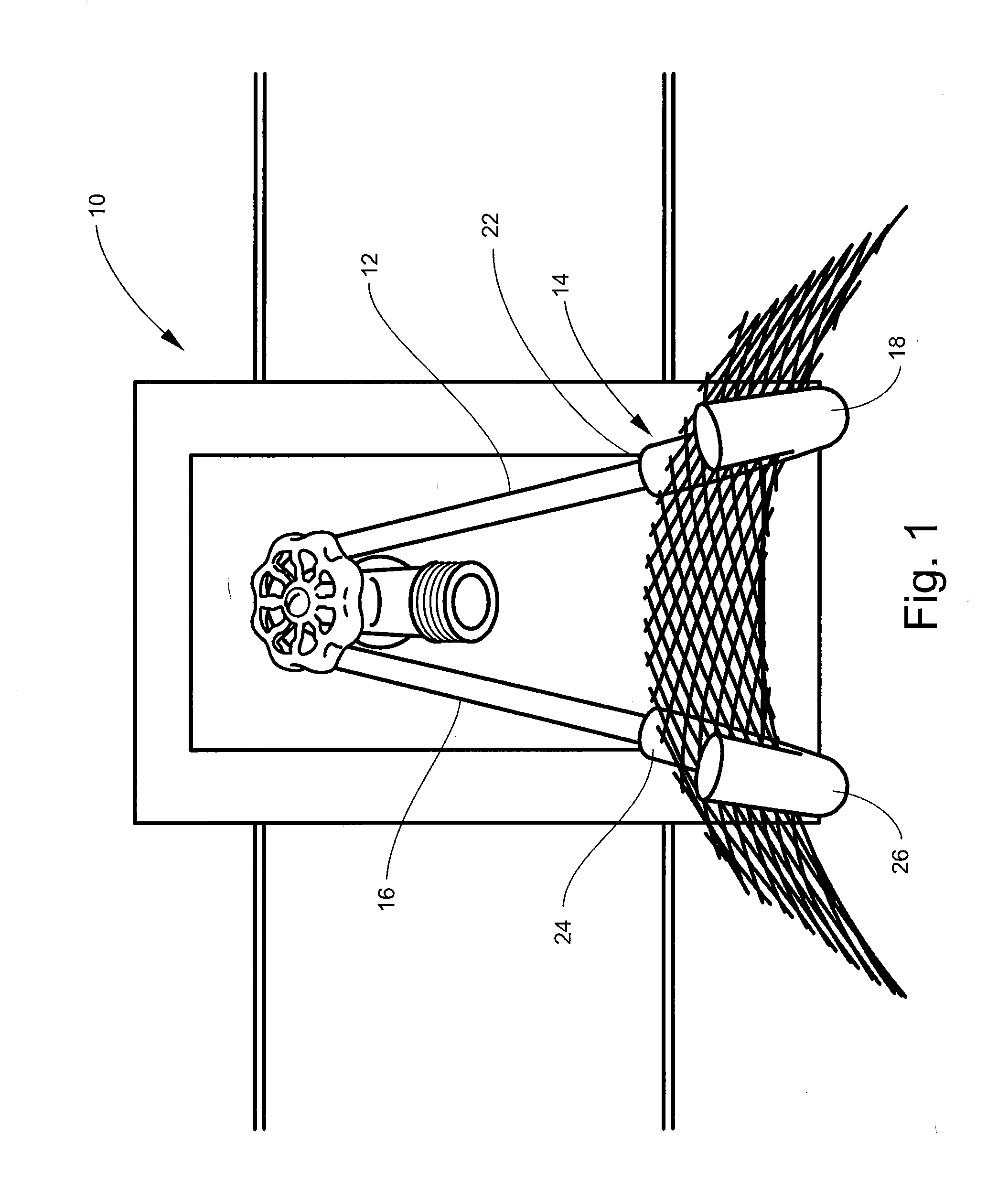 Garden hose holder