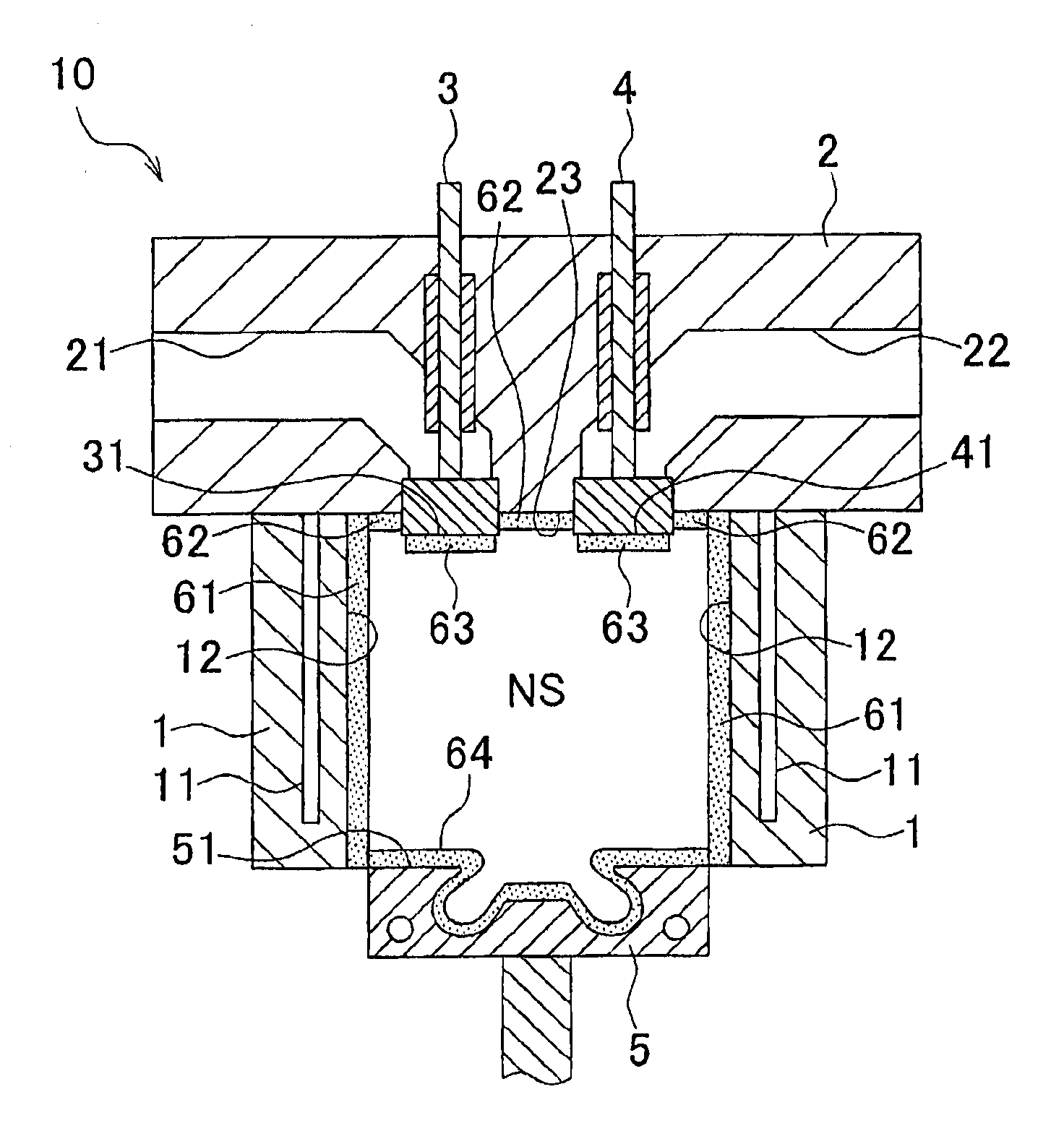 Internal combustion engine and method of producing same