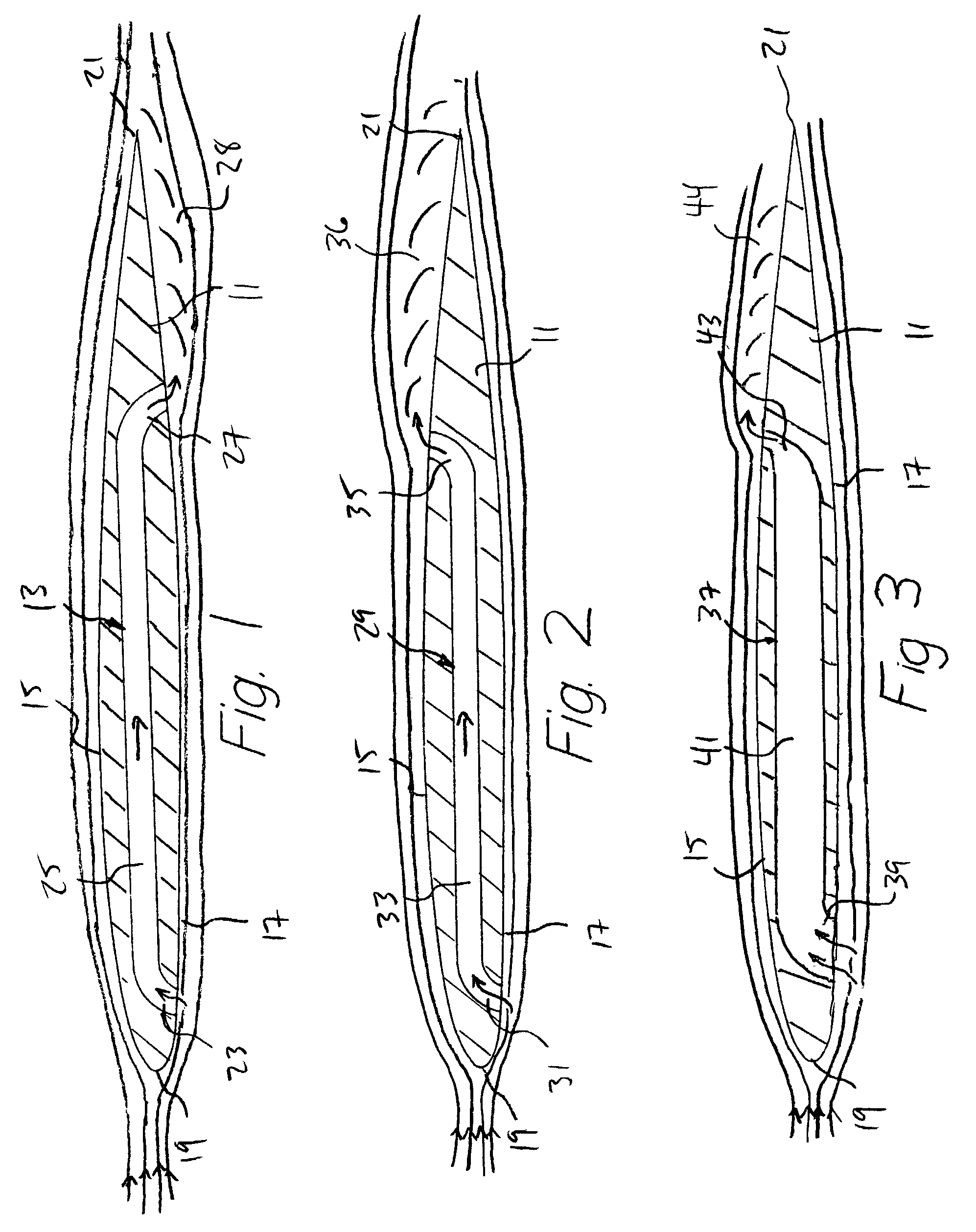 Passive jet spoiler for yaw control of an aircraft
