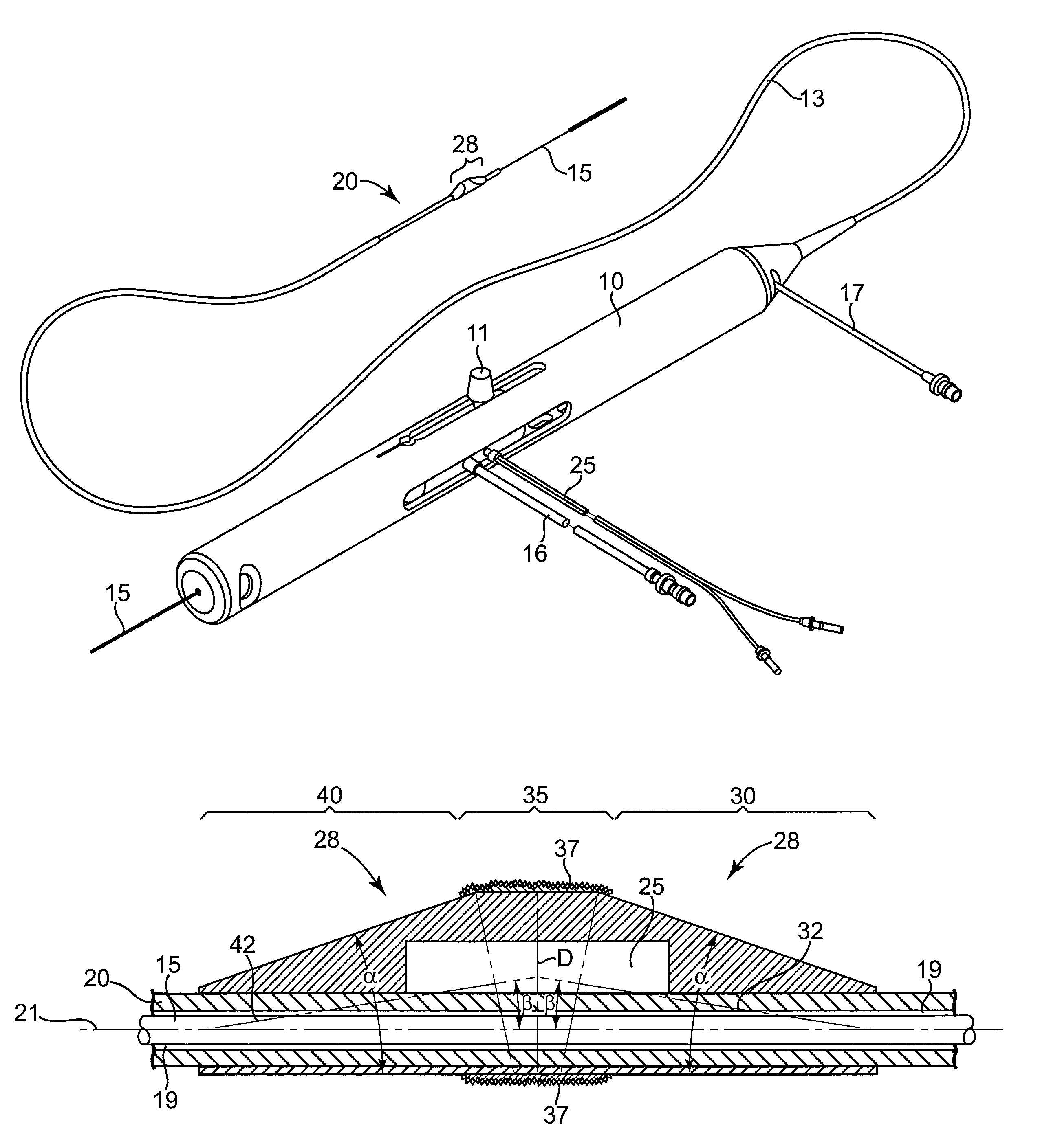 Eccentric abrading head for high-speed rotational atherectomy devices