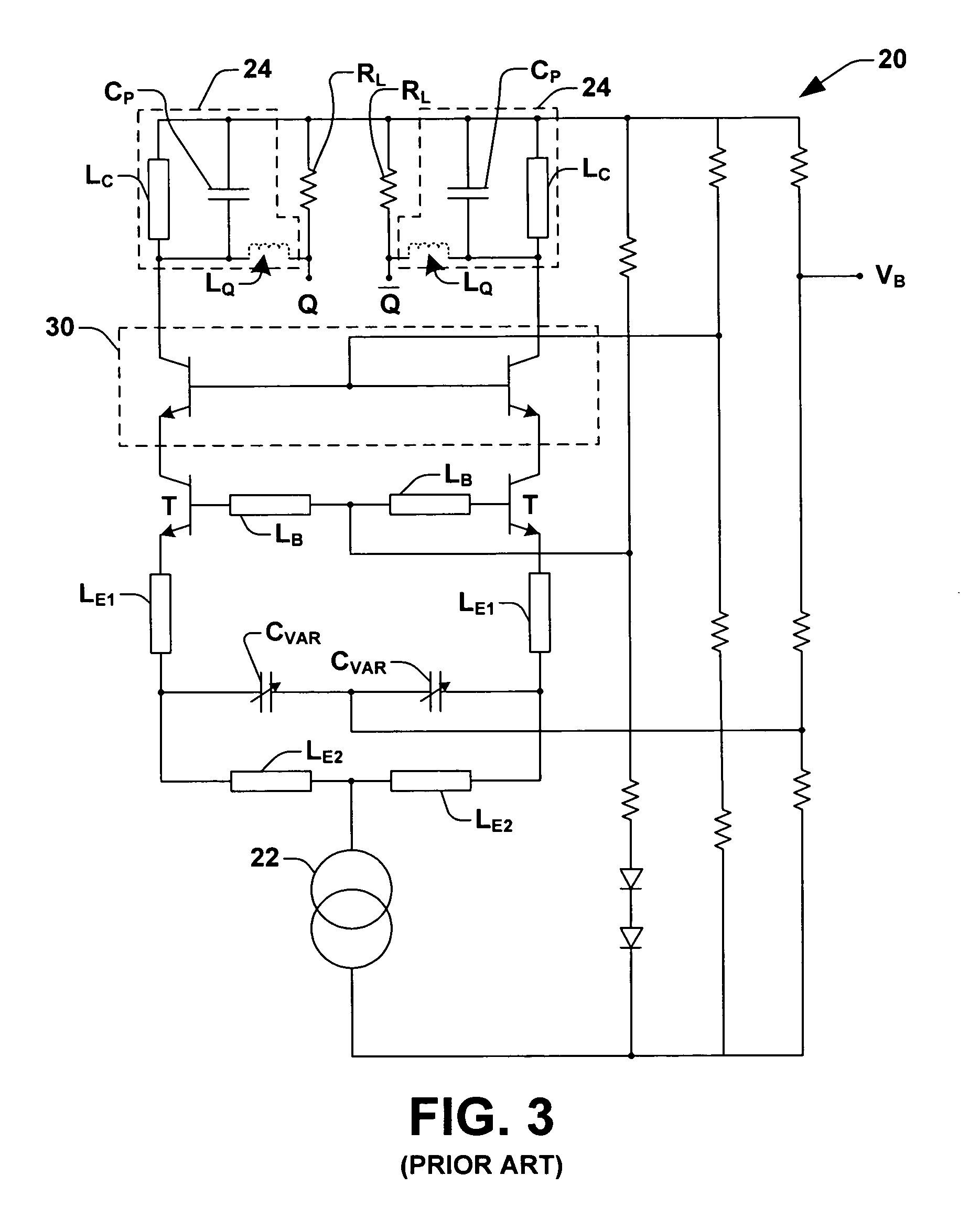 Output buffer with inductive voltage divider