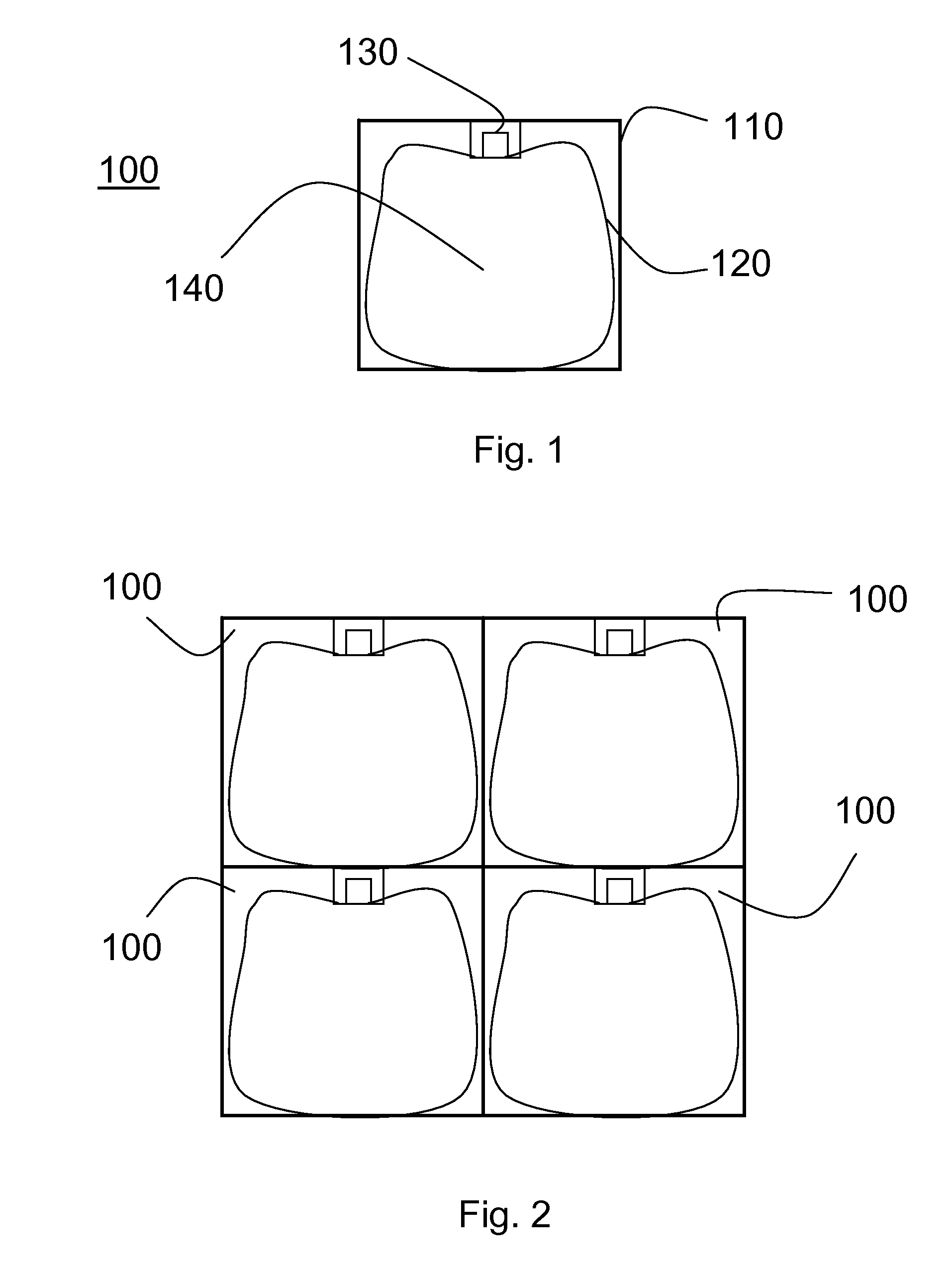 Distributable packaging unit with beer-type liquid