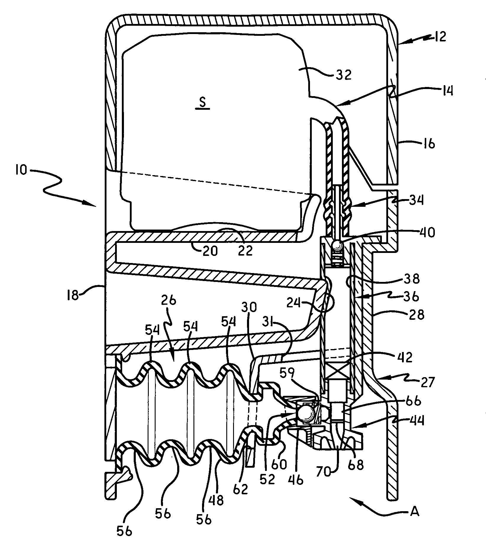 Foam dispenser with liquid tube pump refill unit