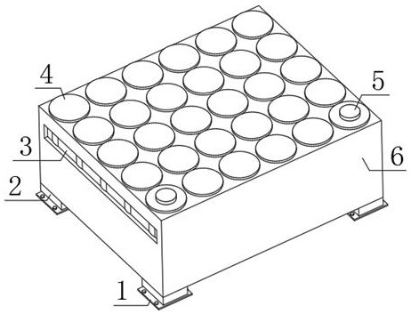 Flanged cylindrical battery with spiral wound electrode