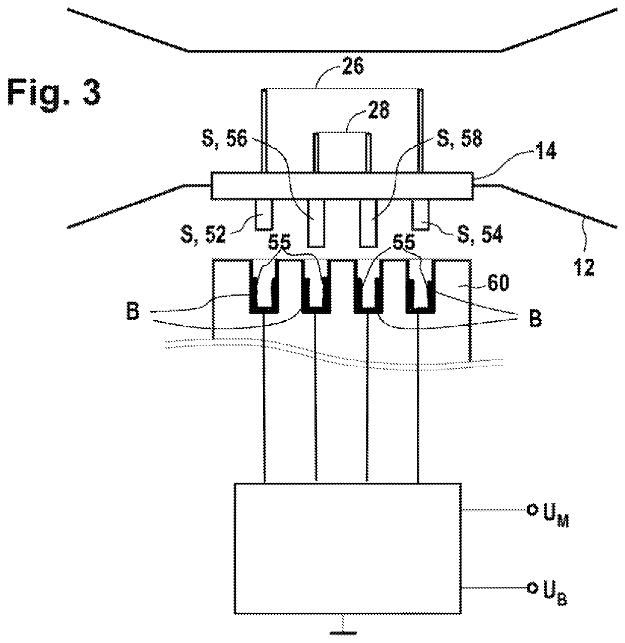 Anesthesia apparatus or ventilator with a hot wire sensor, hot wire sensor and hot wire sensor module for a hot wire sensor