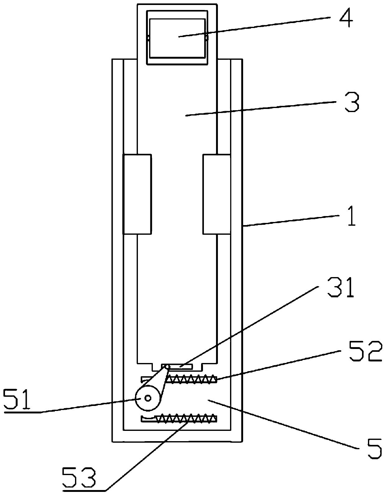 Periscopic lifting camera assembly and electronic equipment