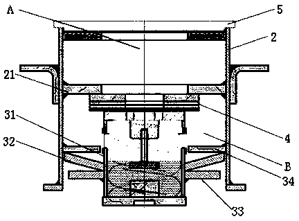 Floating slab ballast bed with quasi-zero stiffness vibration isolator and its design method