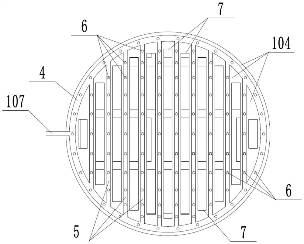 A liquid carbon dioxide spraying pressure swing temperature control adsorption tower