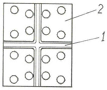 Integral casting-molding method for heat-storing type heating-furnace burner