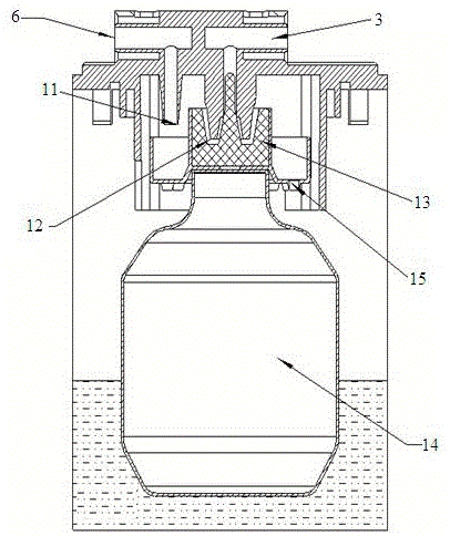 Automatic limiting and short-circuit-proof liquid supplementing and feeding system for storage battery pack