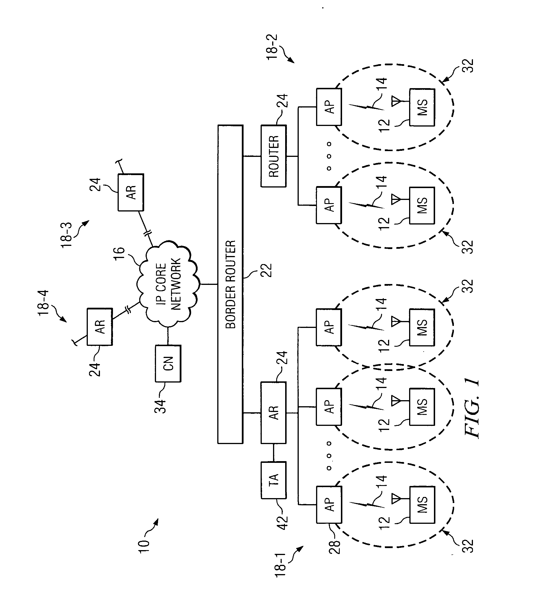Apparatus, and an associated method, for performing link layer paging of a mobile station operable in a radio communication system