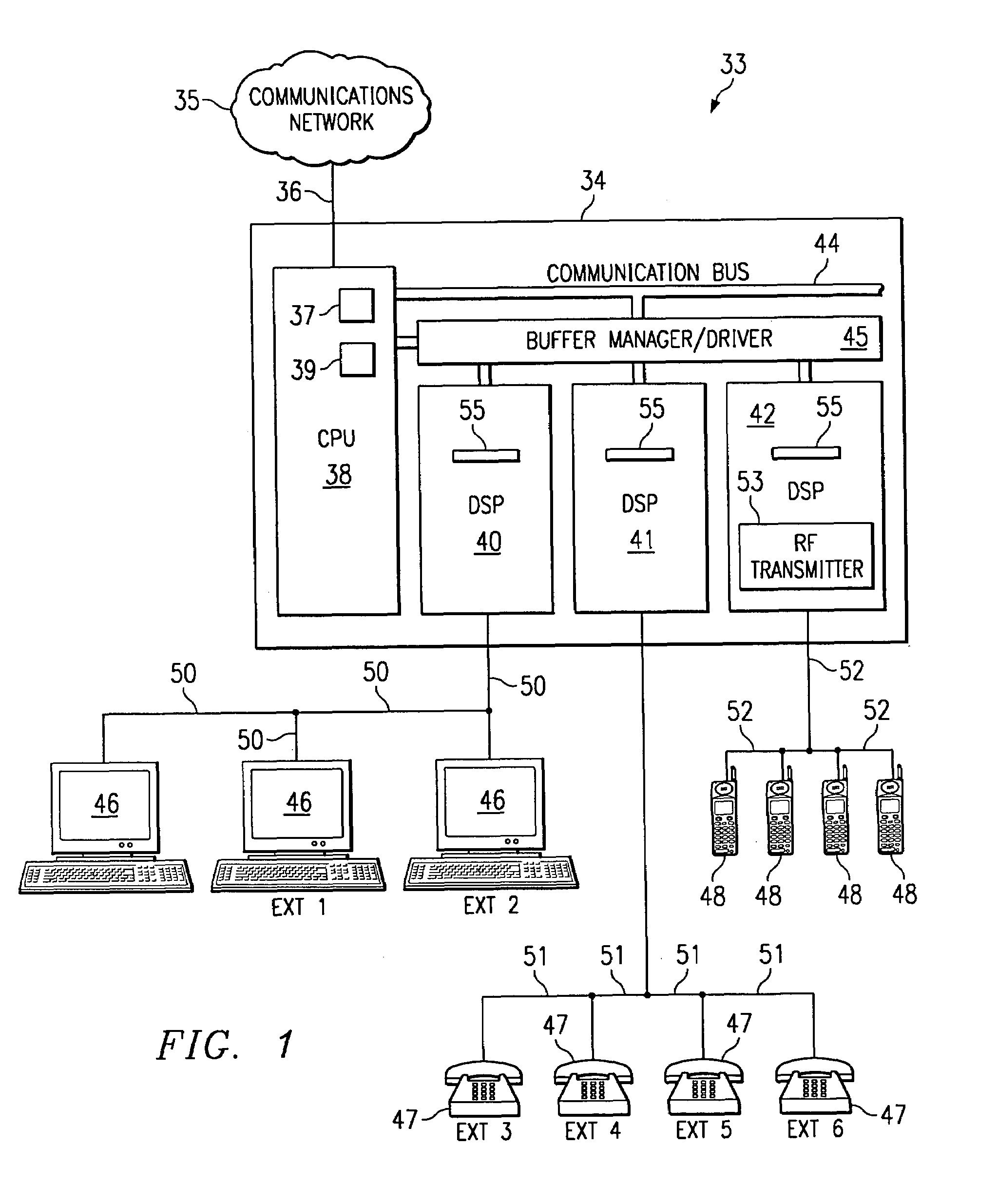 System and method for transmission of digitized audio samples