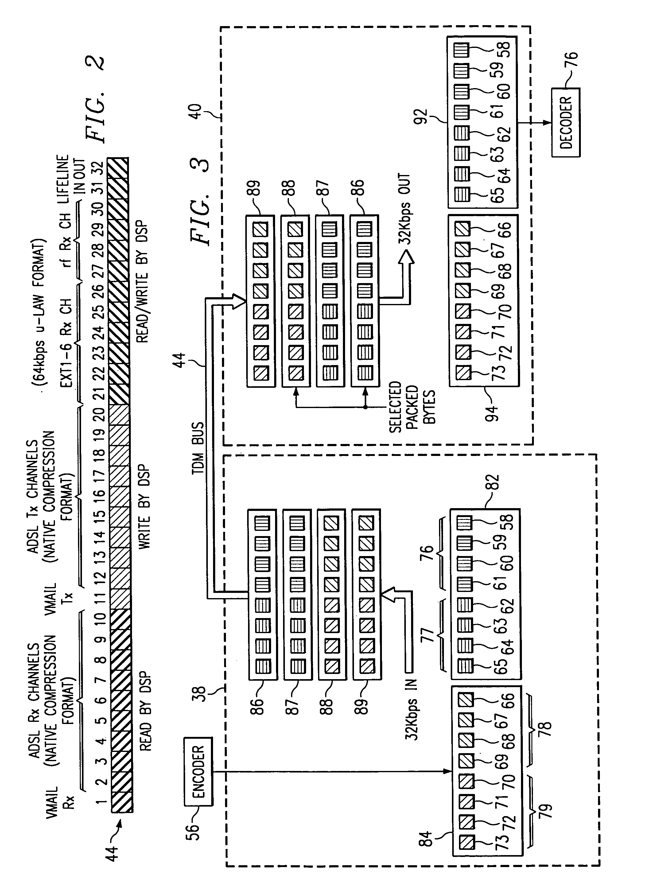 System and method for transmission of digitized audio samples