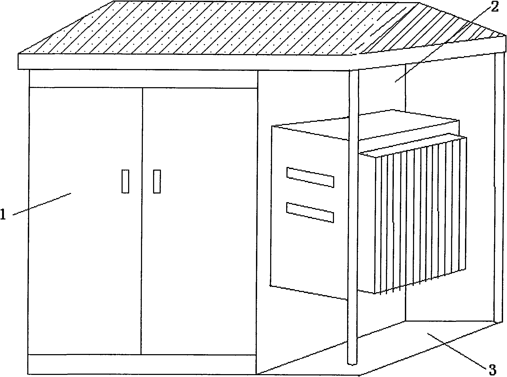 Box-type transformer substation