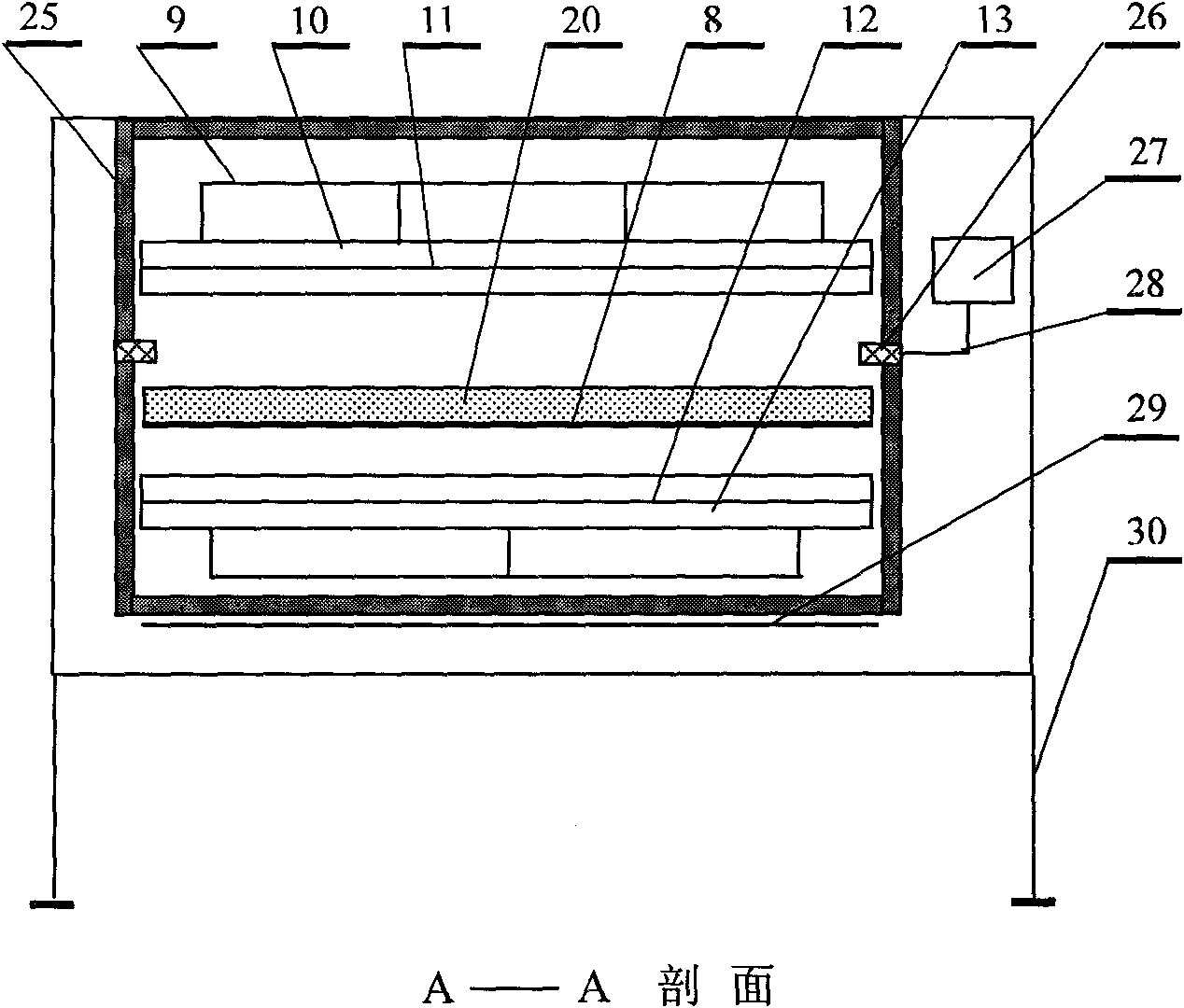 Aramid fiber high-temperature forming machine