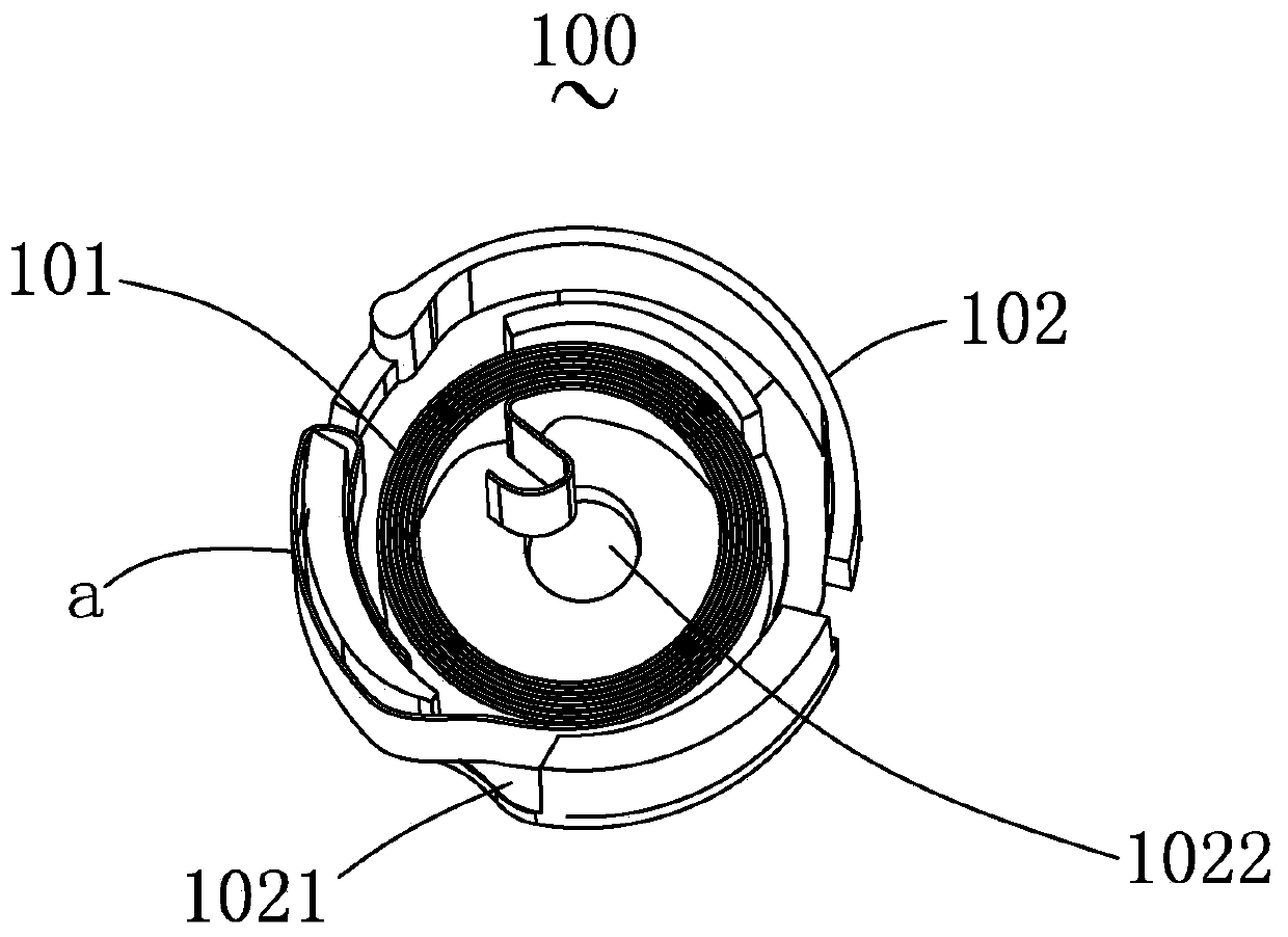 Telescopic connecting wire wheel core production device and process