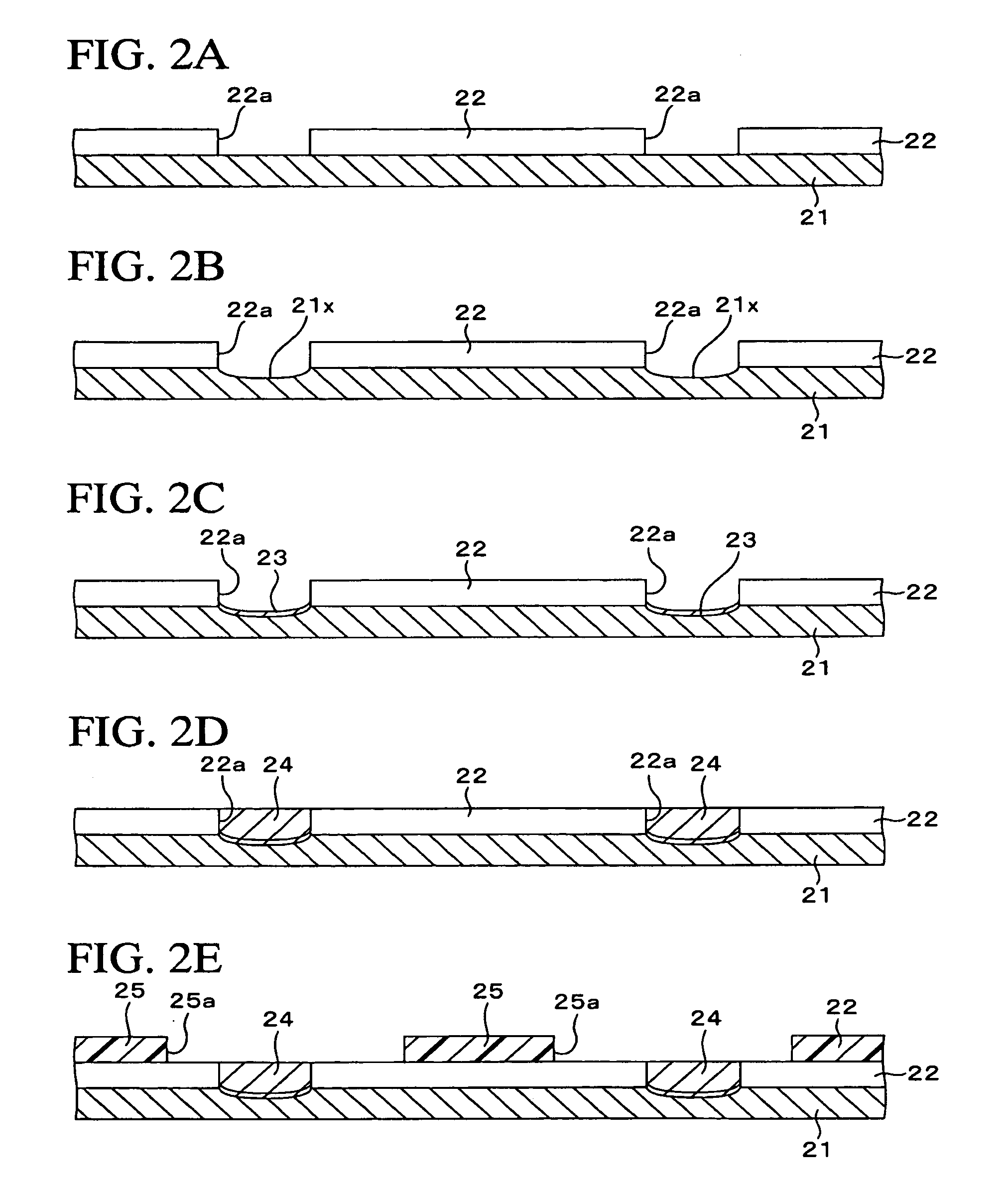 Electronic parts packaging structure and method of manufacturing the same