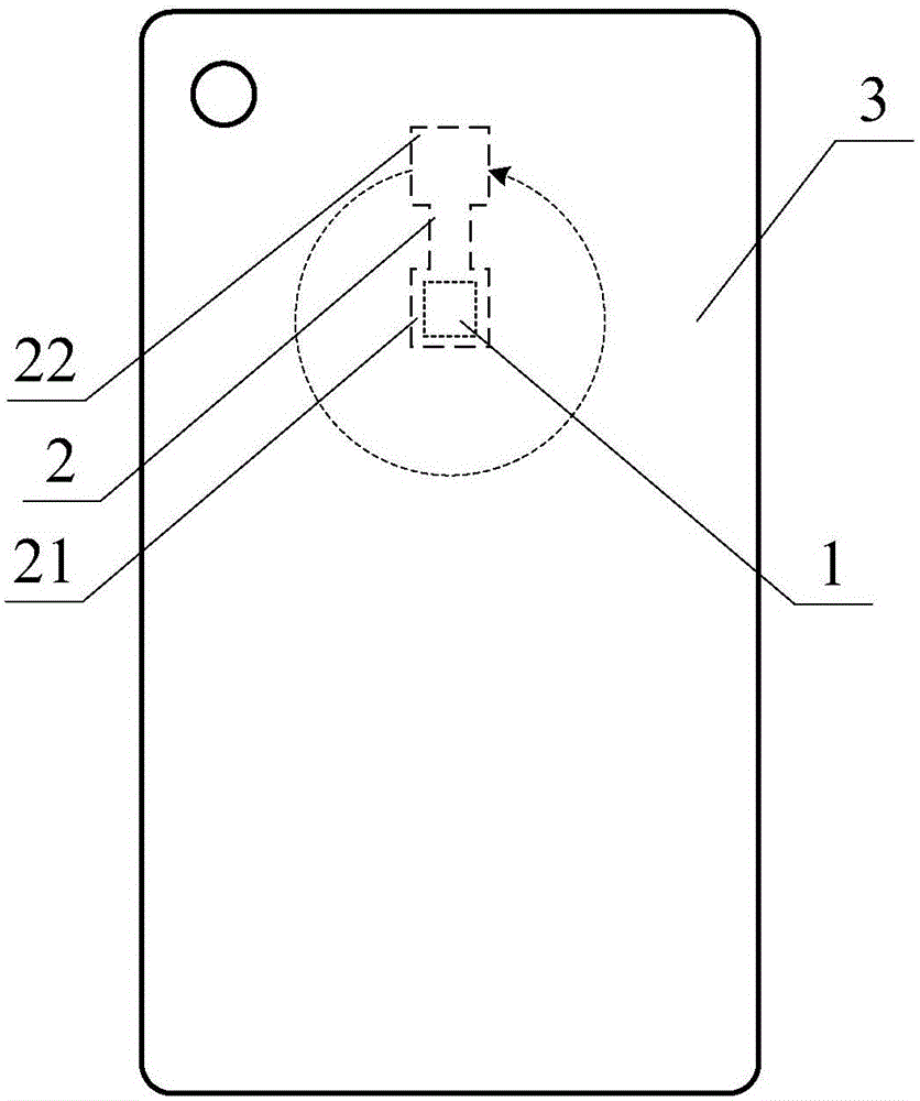Light guide structure, indicator lamp structure and electronic device