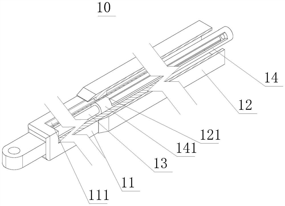 Nuclear power equipment pipeline inspection device