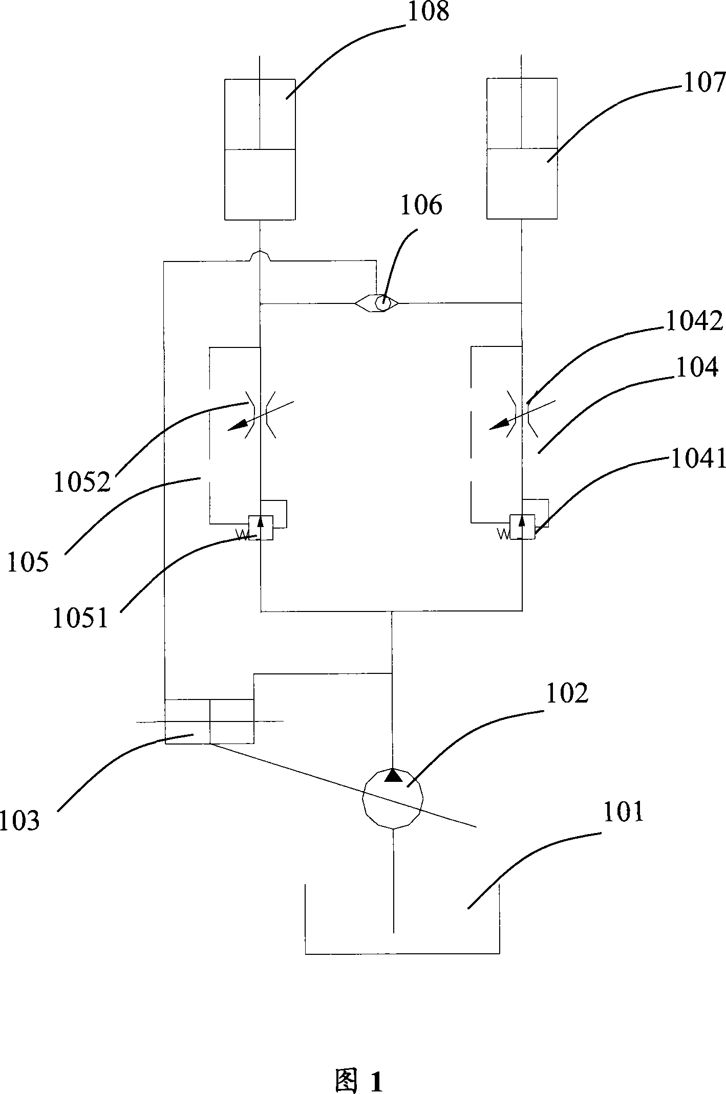 Power controller and method for hydraulic power system