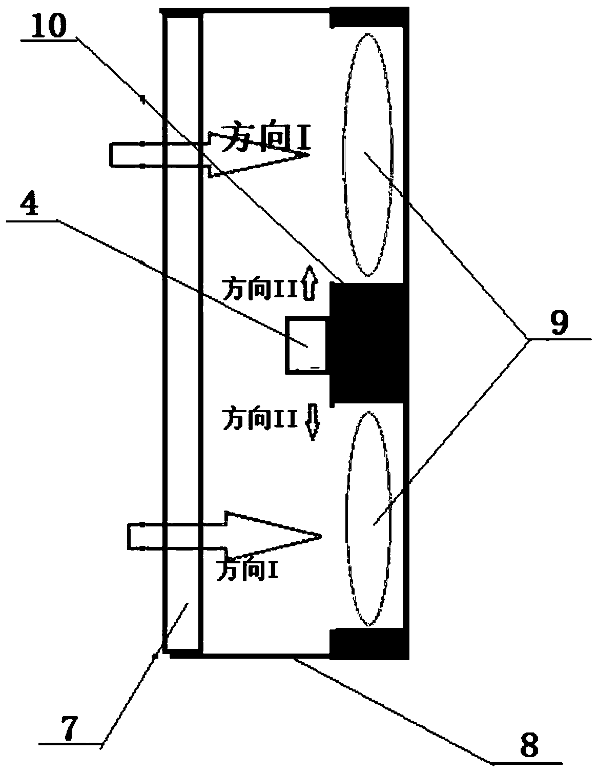 Negative pressure type automatic defrosting system and method