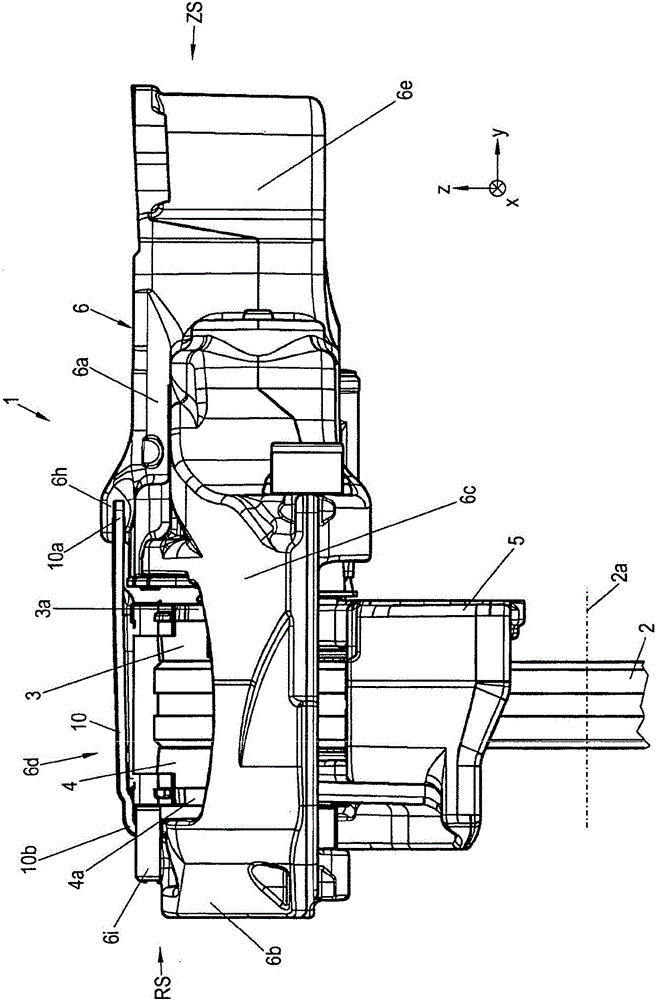 Disc brake, brake caliper, and brake rotary lever