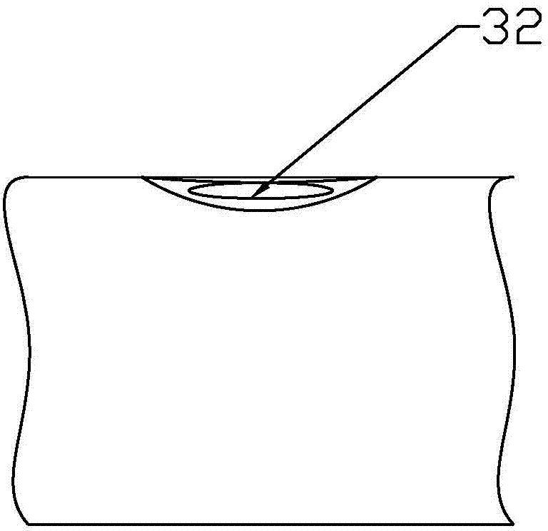 Bottom cold-end spraying device